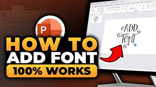 How To Add Font in PowerPoint (𝟮𝟬𝟮𝟲) | 100% WORKS | NO Yapping, To The Point! | FAST & EASY
