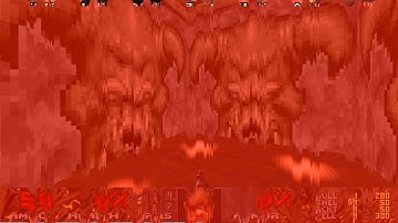 Doom Demonfear (1999) MAP16: "The Lesser Temple" UV Stroller Speedrun 0:10