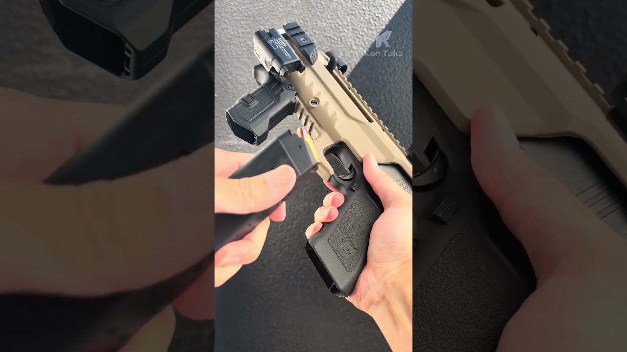 20 Sec Back to Memories Glock Carbine Convertion グロックカービング#asmr #replica