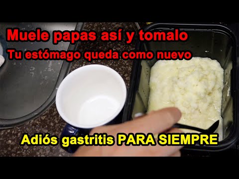 Adiós gastritis PARA SIEMPRE | <strong>REMEDIO</strong> CASERO