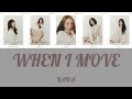 WHEN I MOVE - KARA(カナルビ/日本語字幕)