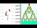 99.8% MEGA IMPOSSIBLE BOTTLE FLIP CHALLENGE IN THE WORLD! (HAPPY WHEELS)