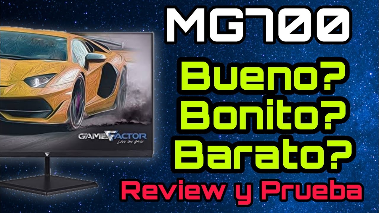 Game Factor MG700 - Review, Unboxing, Prueba y Opinion 2022 - YouTube