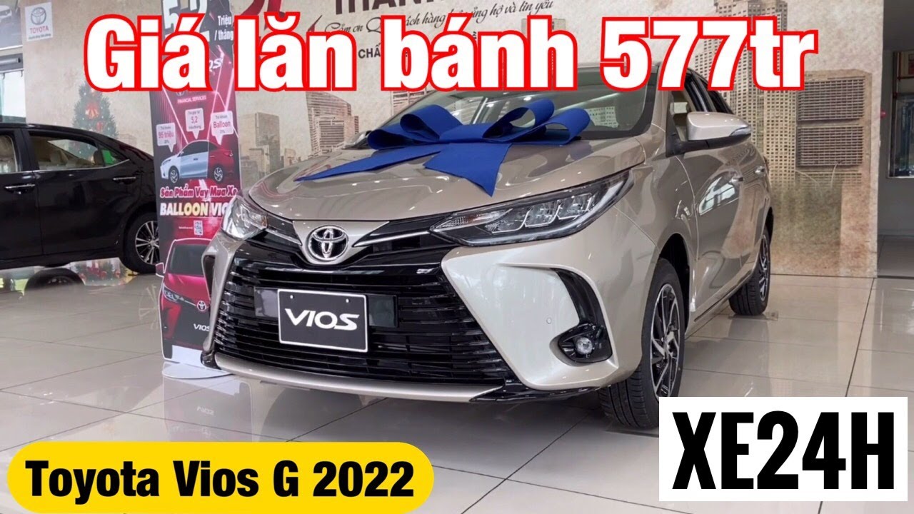 Giá Xe Toyota Vios E CVT 2022 bản 3 Túi khí số tự động vô cấp