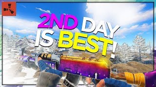2nd Day was AMAZING! (SOLO VANILLA RUST #2 S22)