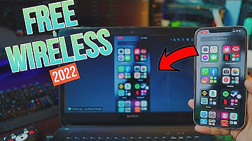 How To Connect iPhone to Laptop Free & Wireless (2022) | Screen Mirror iPhone Screen to Laptop