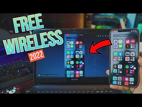 How To Connect IPhone To Laptop Free U0026 Wireless (2022) | Screen Mirror IPhone Screen To Laptop