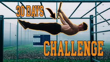 I Learned The Front Lever in 30 Days! (Intense Calisthenics Challenge)