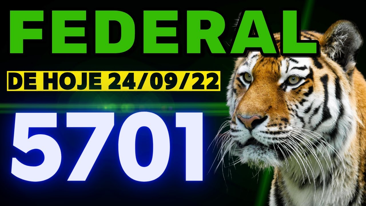 Loteria federal 5701 – Resultado da loteria federal de hoje concurso 5701 (24-09-22)