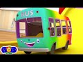 Wheels On The Bus + More Nursery Rhymes & Kids Songs by Bob The Train