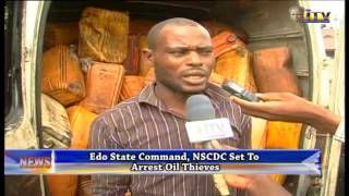 Edo State Command, NSCDC Set To Arrest Oil Thieves