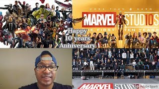 This video was EPIC!!! It gave me goosebumps lol Marvel 10 years anniversary reaction