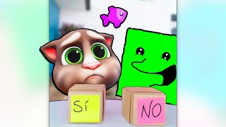 Reto Sí O No Con Talking Tom Cuadradito Y Circulito