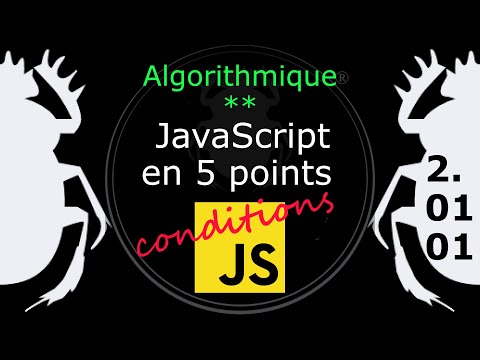 Algorithmique : JavaScript en 5 points - 2.01.01 Les opérateurs