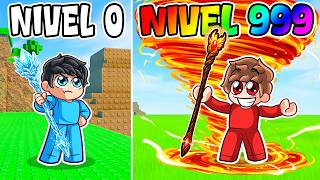 Pasé de MAGO NOOB a HECHICERO PRO para Sorprender a Mis Amigos en Roblox!