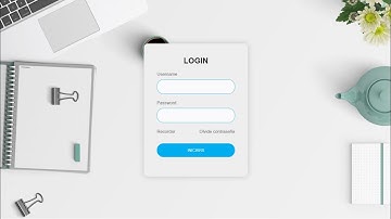 como HACER un FORMULARIO de INICIO de SESION en HTML 😱