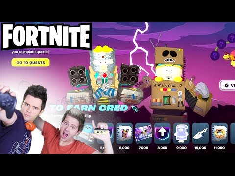 New Fortnite South Park Mini Battle Pass Walkthrough (FREE)!