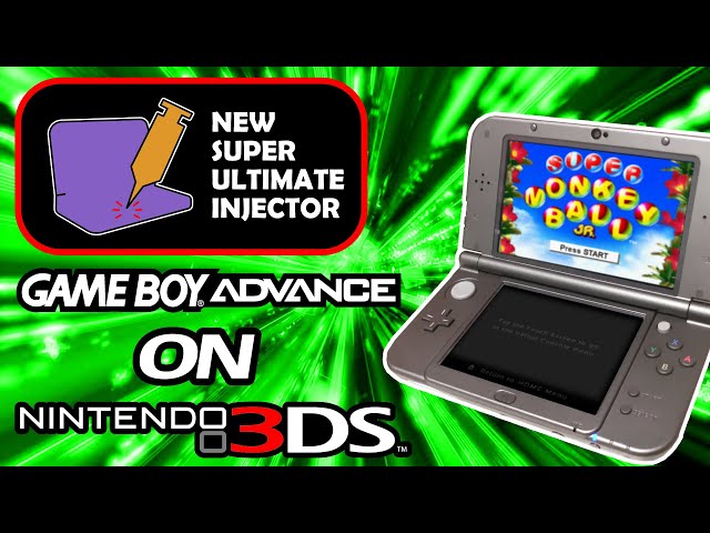 3DS] Como injetar ROMs de Game Boy Advance como Virtual Console no