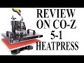 5 IN 1 heatpress review