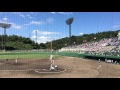 高校野球広島県大会 決勝 広島新庄高校 ホームスチール
