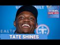 TITANS SQUAD SHOW: Carnell Tate LOOKS LIKE WR1 plus Cam Ward, O-Line updates