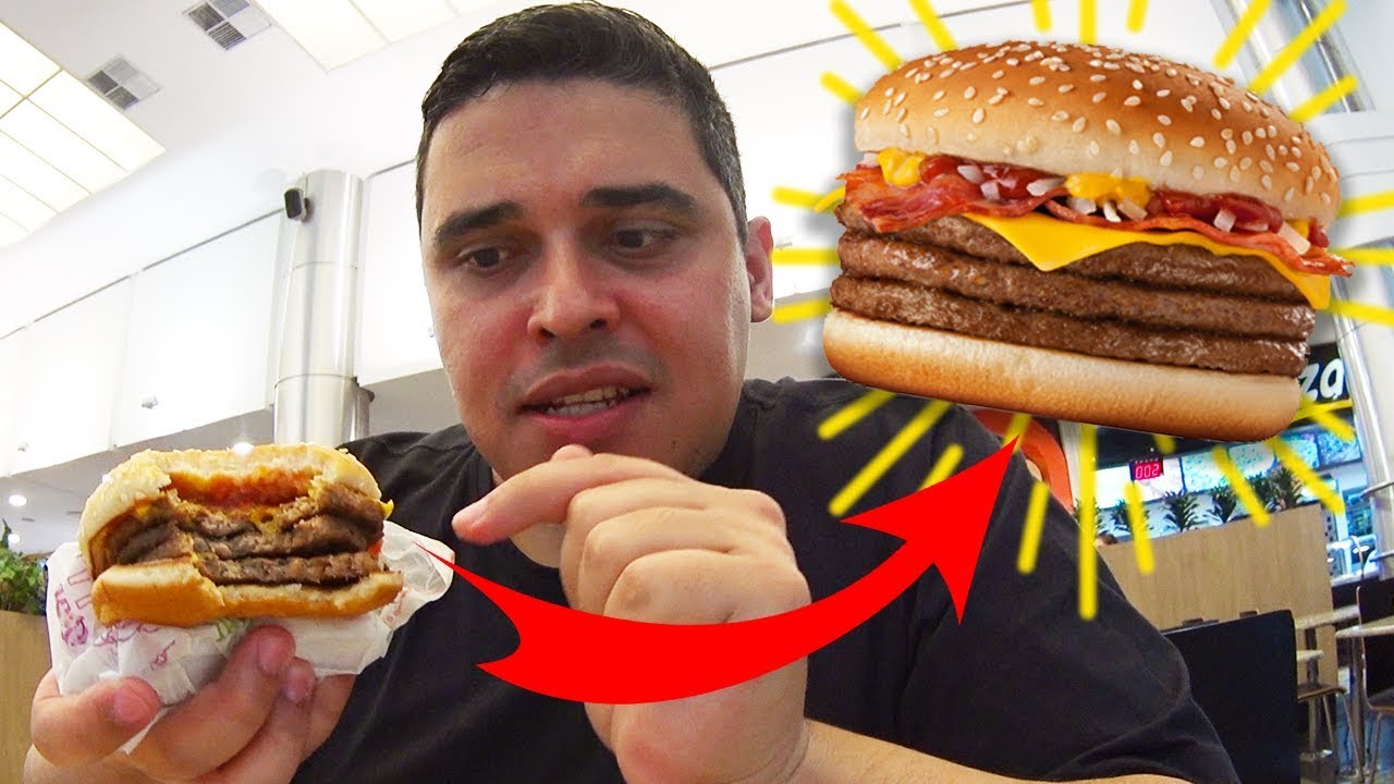 TRIPLO BACON DA PROMO O DO MCDONALD S YouTube
