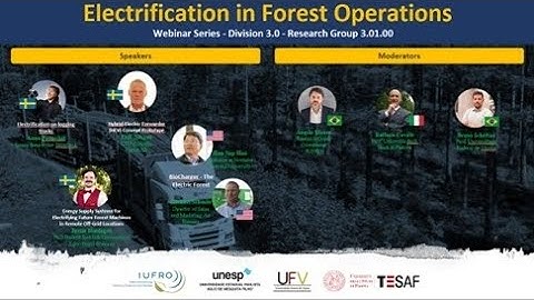 Webinar: Electrification in Forest Operations
