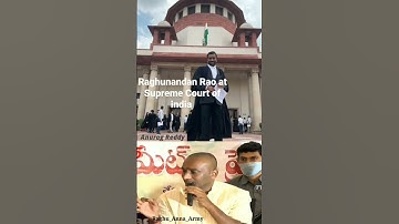 RaghunandanRao at supreme court #raghunandanrao #mlaraghunandanrao #supremecourt #dubbaka #telangana