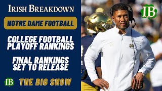 Final College Football Playoff Rankings - Live Analysis and Reaaction