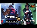 Akuma vs Van Helsing - UniVersus CCG Online Gameplay