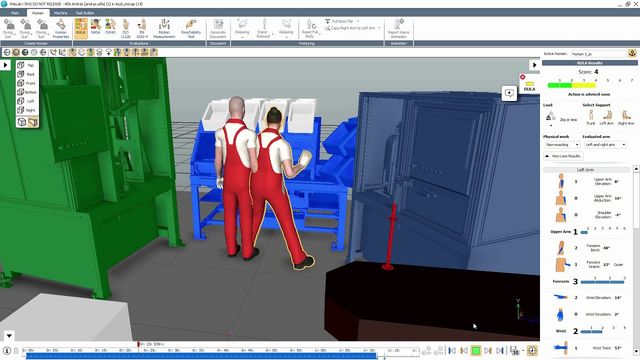 Workplace optimization in ViveLab - YouTube