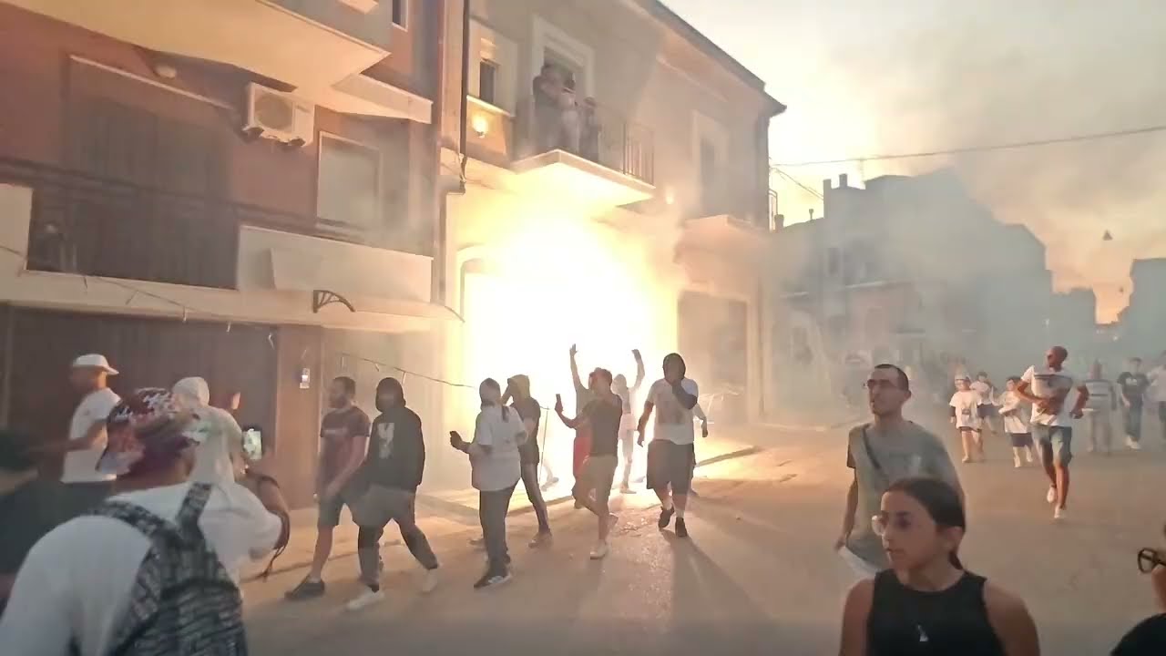 Torremaggiore Fg San Sabino 28/06/25 batteria processionale alla Sanseverese Nuova Pirodaunia