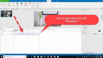 How To Split Video and Add Transition Effect in ActivePresenter