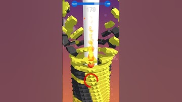 Stack Ball 3d Level 1228 || #gameplay #shortsfeed #gameplay