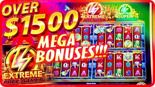 AGAIN 8X SCREEN MEGA BONUS! 5 DRAGONS GOLD!!! EXTREME FREE GAMES - WONDER 4 BOOST - CASINO SLOTS screenshot 2