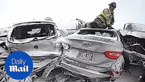 Police bodycam and 911 calls reveal chaos of 131-c...