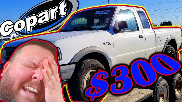 $300 4x4 Ford Ranger Won From Copart Auction. How Much Money Can I Flip it For.