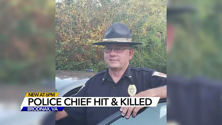 Brodnax, Virginia police chief dies after being hit by truck