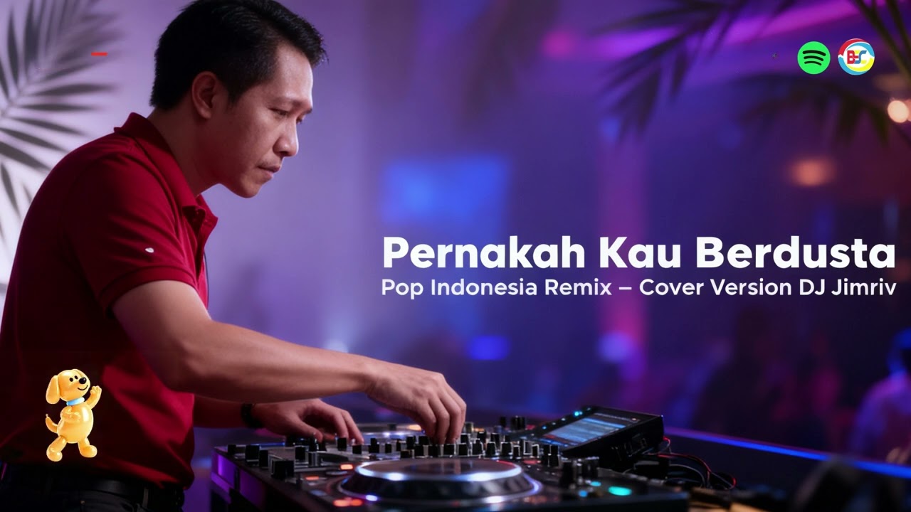 Pernakah Kau Berdusta | Pop Indonesia Remix | Cover Version - Dj Jimriv