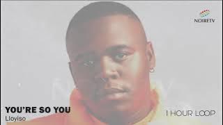 Lloyiso 'You're so you' 1 Hour Loop On NoireTV #noiretv #lloyiso #youresoyou #rnb #lyricvideo