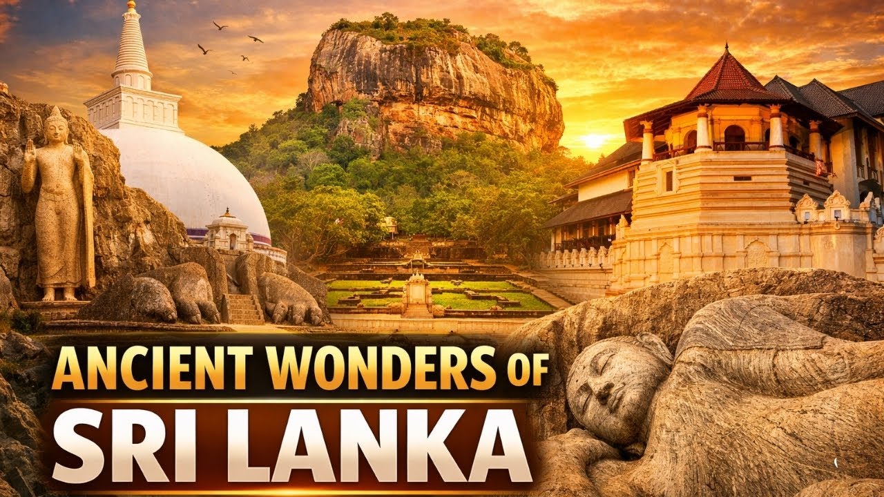 Magnificent Historical Places Built by the Kings of Sri Lanka | Ancient Wonders of Ceylon  🏛️