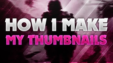 How to make good thumbnails in Photoshop (CS6/CC)