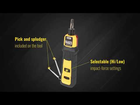 Klein Tools Impact Punchdown Tool 66/110 Blades