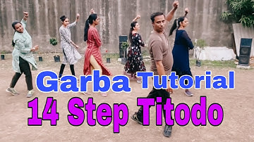 14 Step Titodo Raas Garba Tutorial Part 2 online garba class