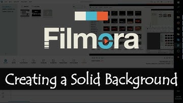 How to Make a Solid Dark Black Background | Filmora Tutorial for Beginners