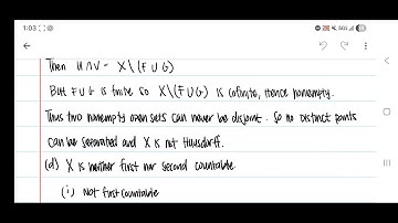 Reviewing the Cofinite Toplogy on an Uncountable Set X