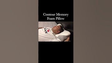 😴 Contour Memory Foam Pillow