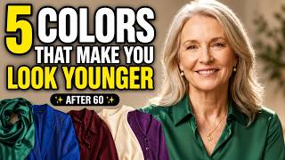 5 Wardrobe Colors That Make Women Over 60 Look Instantly Younger!