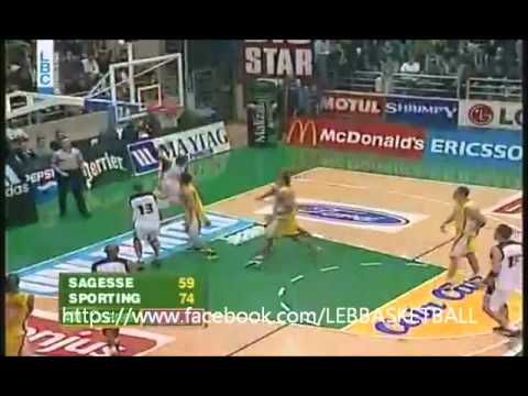 sagesse vs riyadi derby beirut - YouTube