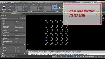 Modify Toolbar -  AutoCAD 2D part-2 in Tamil